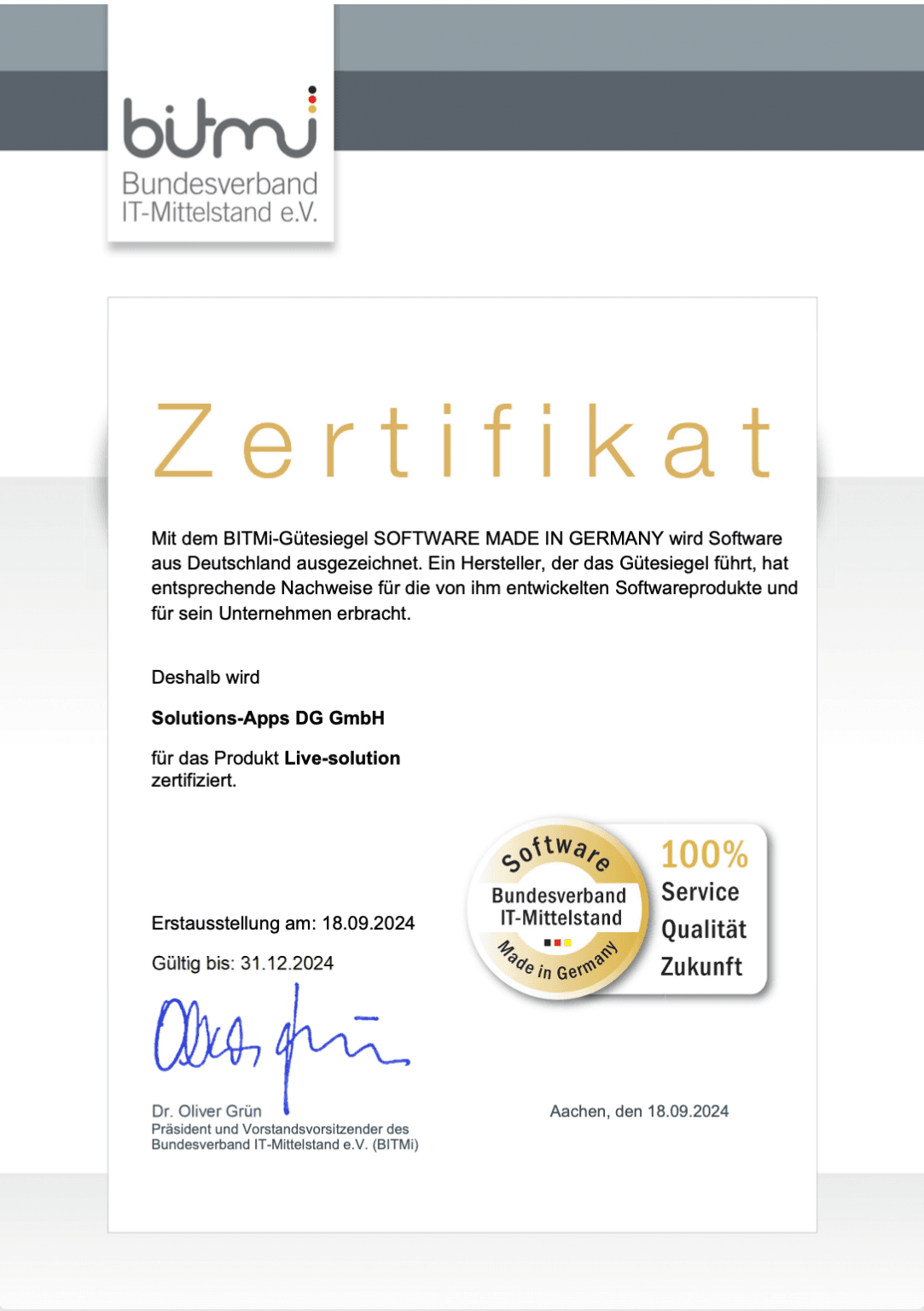Software Made in Germany